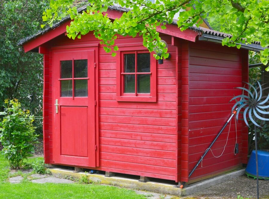 Modern,Tool,Shed,,Bike,Shed,Or,Garden,Shed,With,Alloy