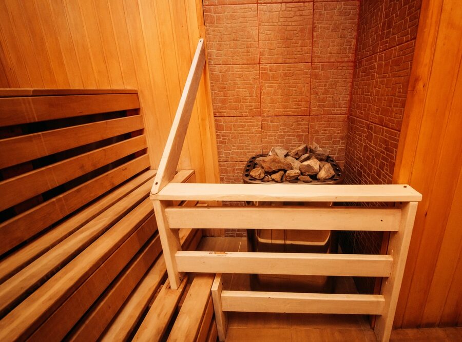 Sauna,Steam,Bath,Inside,With,Stones,And,Stove